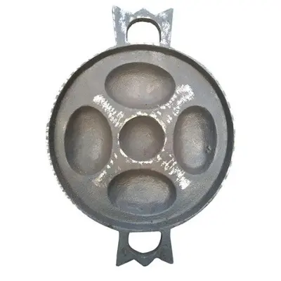 Picture of Cast Iron Shaj for baking Chitoi Pitha 5 in 1- 1 Piece Pan -Cake maker (Citoi Pitha)