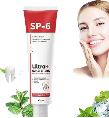 Picture of Sp-6 Ultra Whitening Toothpaste for Fresh Breath,Sp-6 Probiotics Bright White Toothpaste, Ultra Whitening Toothpaste Sp-6, Sp 6 Probiotics Whitening Toothpaste,Pasta Dental Sp-6