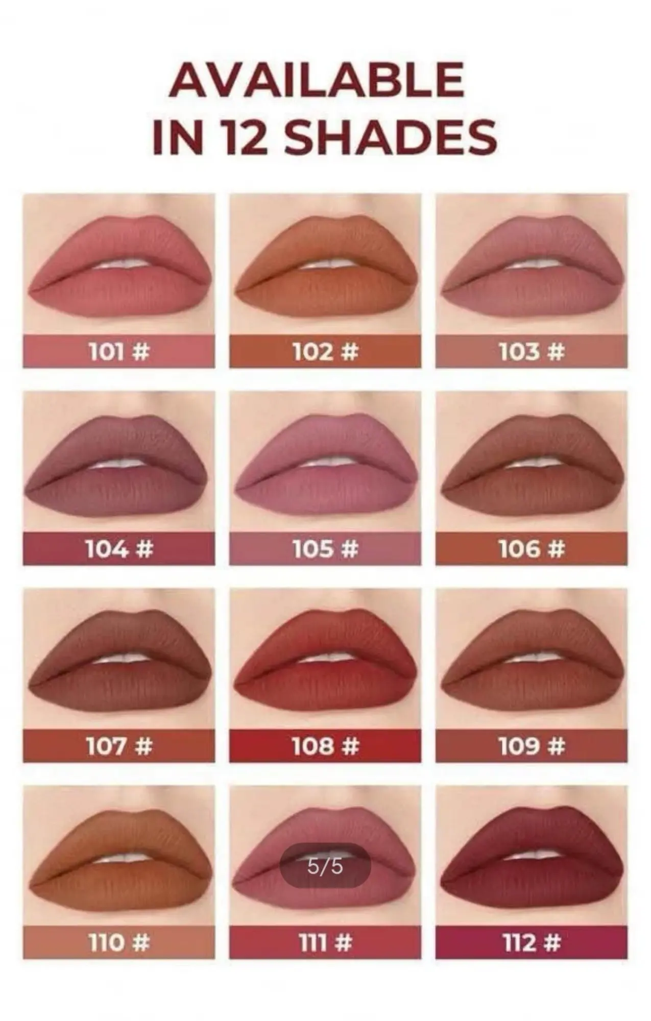 Picture of BEAUTY GLAZED Velvet Lipstick Pen