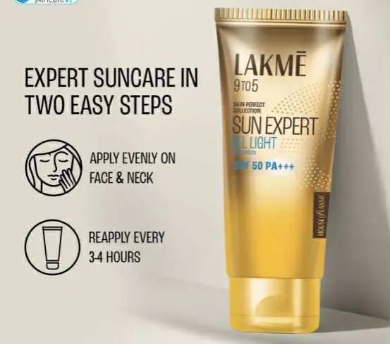 Picture of Lakme Sun Expert SPF50 PA++ Super Matte Lotion Sunscreen 100ml