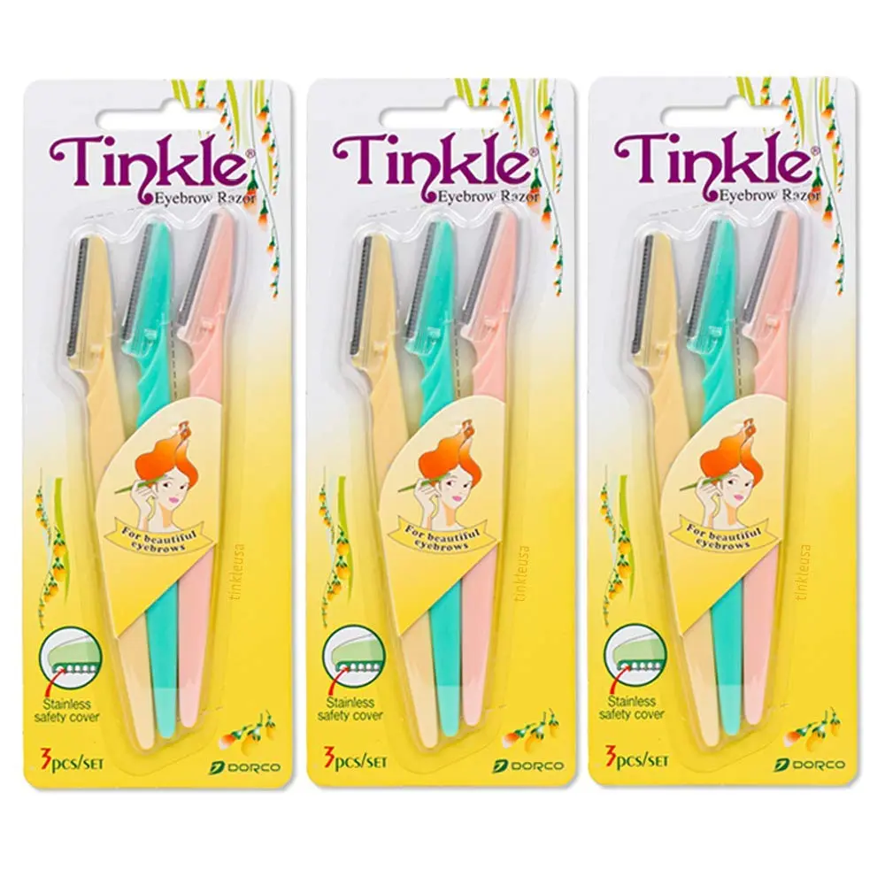 Picture of Tinkle Eyebrow Razors for Women 3pcs Set