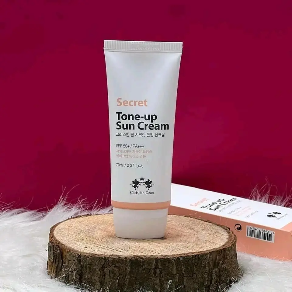 Picture of Christian Dean Secret Tone-Up Sun Cream with SPF50+ - 70ml new(Glow N Touch Beauty)