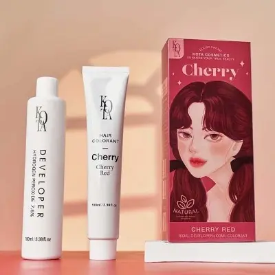 Picture of Kota Color Cream Hair Color (CHERRY RED) new(Glow N Touch Beauty) new(Glow N Touch Beauty)