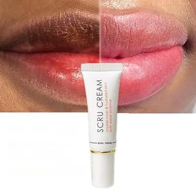 Picture of Scru Cream Lips Scrub-Dark Sport Remover - Lip Balm new(Glow N Touch Beauty)