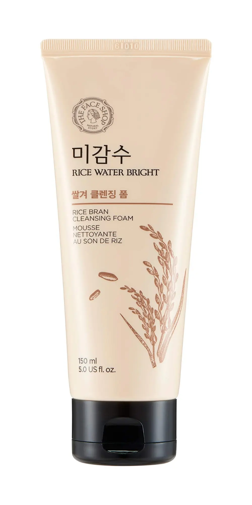 Picture of Rice Water Bright Cleansing Foam Deeply Cleansing Skin 150 Ml new(Glow N Touch Beauty)
