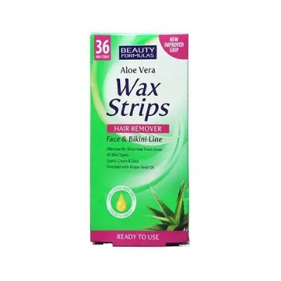 Picture of Aloe Vera Wax Strips Hair Remover 36 Strips
