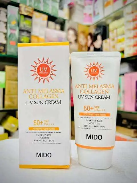 Picture of Mido Anti Melasma Collagen UV 50+ Sun Cream