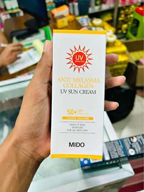 Picture of Mido Anti Melasma Collagen UV 50+ Sun Cream