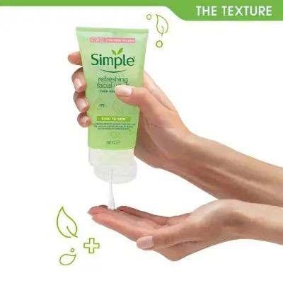 Picture of Simple Kind to Skin Refreshing Facial Gel Wash-150ml new 2026