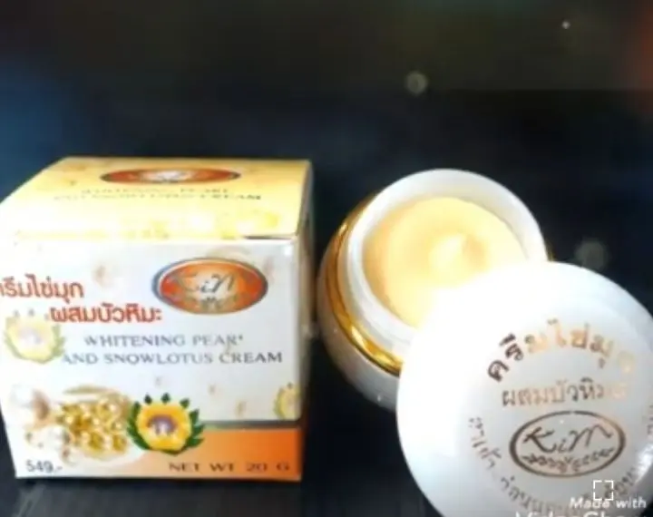 Picture of K.M whitening Pearl and Snow Lotus Night Cream new(Glow N Touch Beauty)