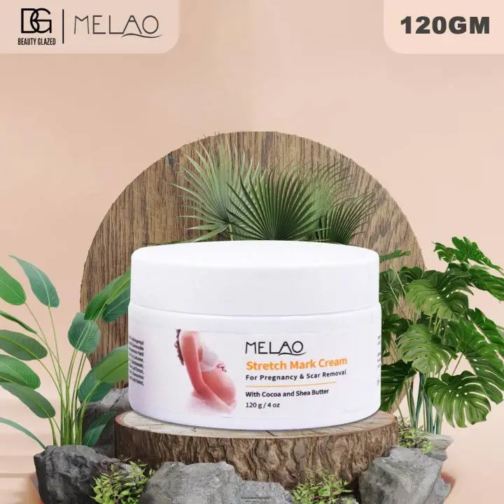 Picture of MELAO Women Remove Pregnancy Scars Acne Cream Stretch Marks Treatment Maternity Repair Anti-Aging Body Creams-120gm new