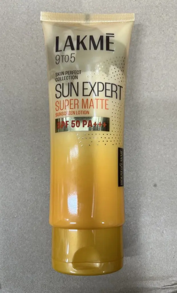 Picture of Lakme Sun Expert SPF50 PA++ Super Matte Lotion Sunscreen 100ml new 2025