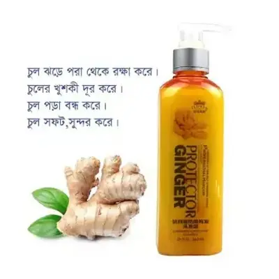 Picture of Protector Ginger Shampoo for Anti Dandruff – 500ml new