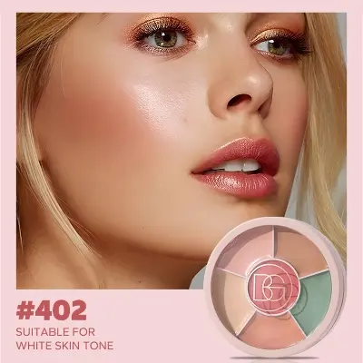 Picture of Beauty Glazed 6-Color Concealer For Spotless, Brightened Skin - Decrease Tear Gaps, Dark Circles & Even Skin Tone-402