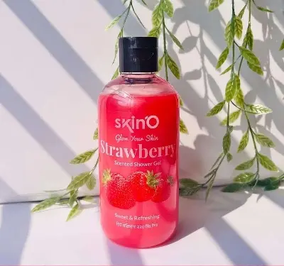 Picture of SKINO STRAWBERRY+ROSE COMBO SCENTED SHOWER GEL 220ML (made in bangladesh) new 2026