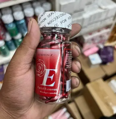 Picture of Facial Essence Vitamin E Facial capsule -90pcs new