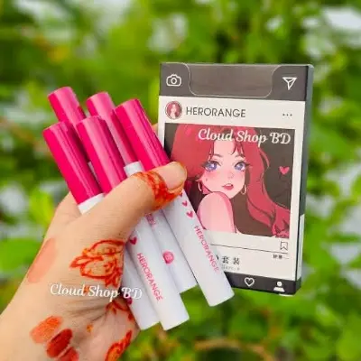 Picture of Herorange 5-in-1 Lip Gloss Set – Shiny, Hydrating & Long-Lasting Finish new