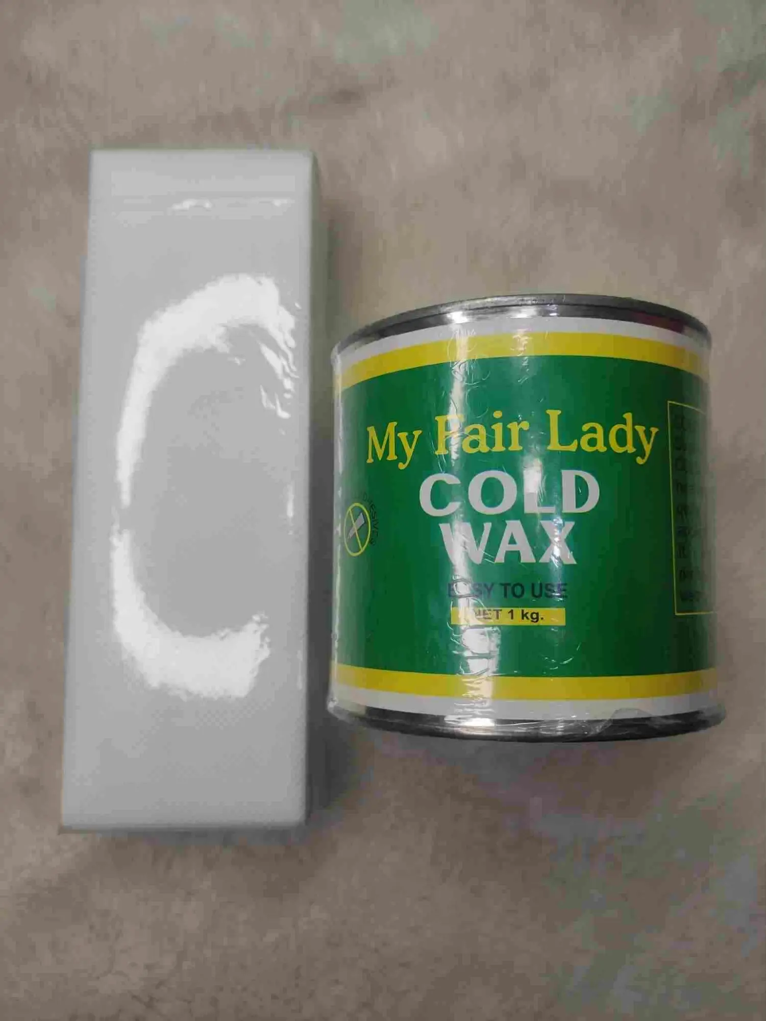 Picture of My Fair Lady Cold Wax Easy To Use 200ml Body Hair Removal with WAX Paper 80pcs Combo new