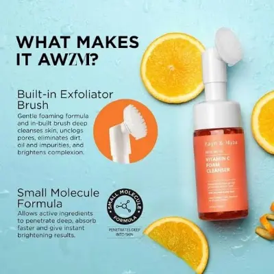 Picture of ZM Vitamin C Foaming Face Wash -100 ml new  2026