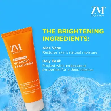 Picture of ZM Tube Face Wash 75 ML Vitamin C new
