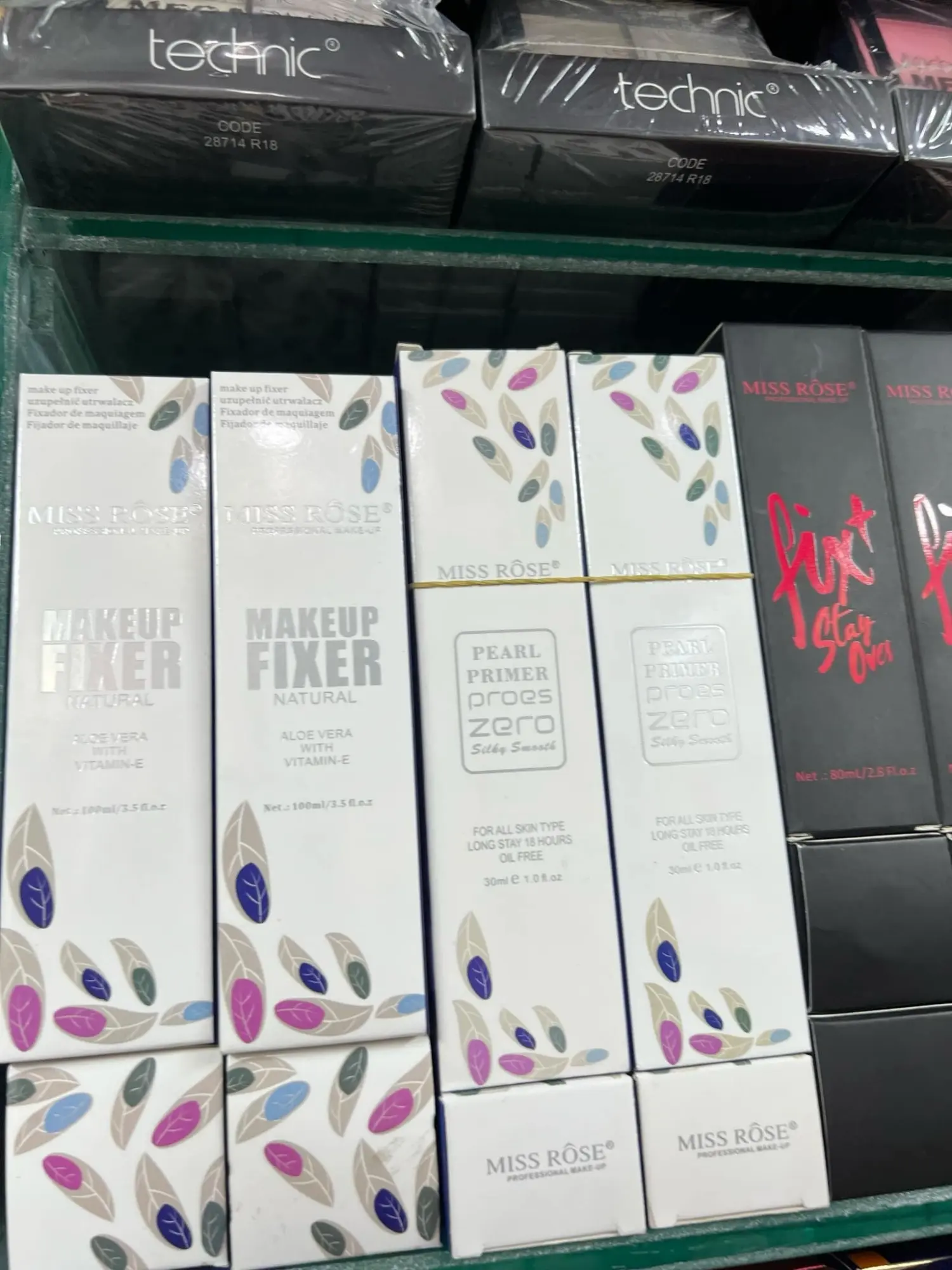 Picture of Miss Rose Natural Aloe Vera With Vitamin E Makeup Fixer 100ml new