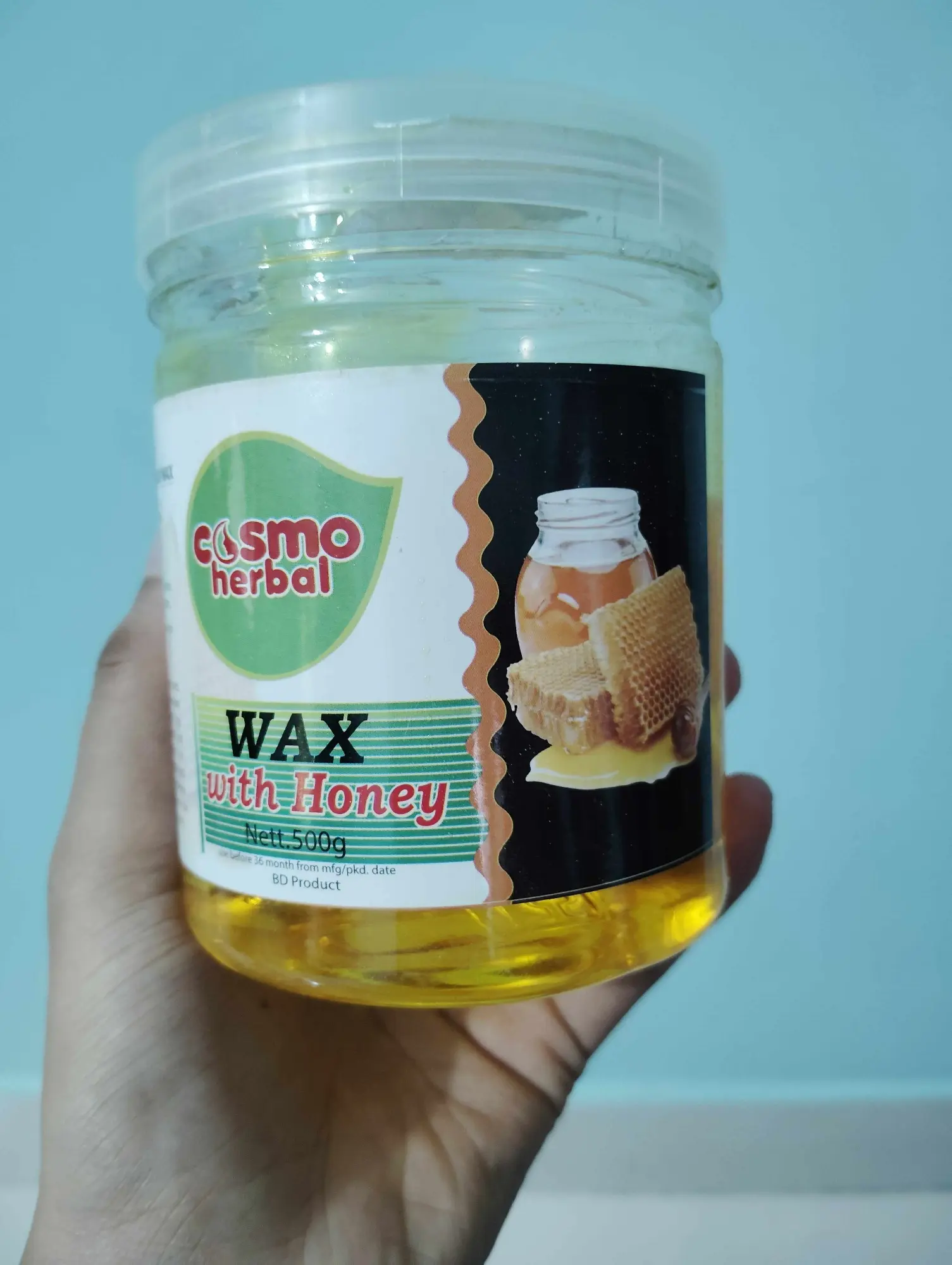 Picture of Cosmo Herbal Waxing Strip 80 pic + Honey Wax 500gm new
