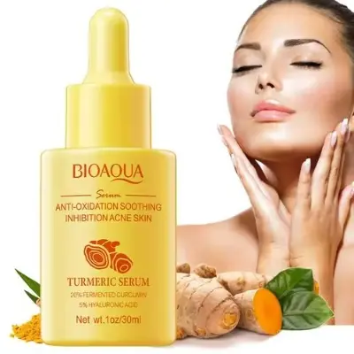 Picture of BIOAQUA Anti-oxidation Soothing Acne Removal Turmeric Face Serum- 30ml new