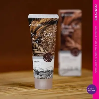 Picture of 3W Clinic Brown Rice Foam Cleansing 100ml | Face Wash new