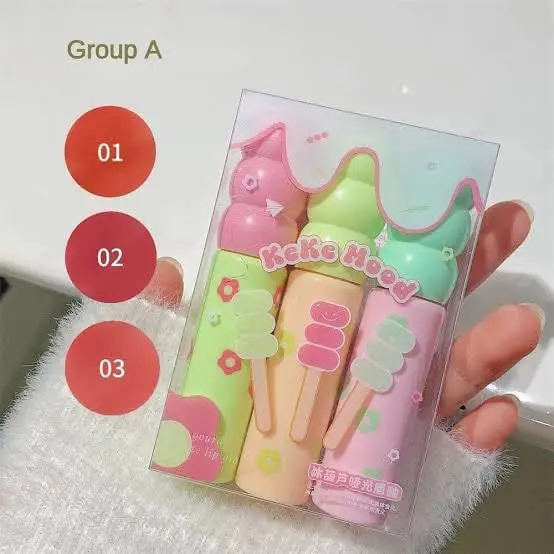 Picture of kekemood rock sugar gourd lip glaze velvet matte lip clay new