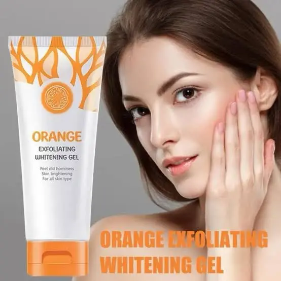 Picture of Orange Exfoliating Whitening Gel Orange Exfoliating Gel Scrub Face Whitening Whitening Lazy Cream For Face new