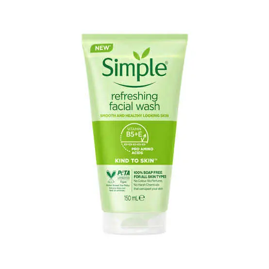 Picture of Simple Kind To Skin Refreshing Facial Wash 150ml new