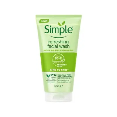 Picture of Simple Kind To Skin Refreshing Facial Wash 150ml new