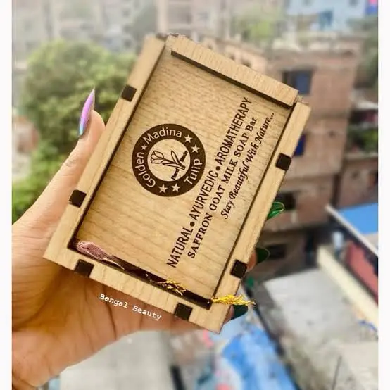 Picture of Premium Saffron Goat Milk Soap 100g new