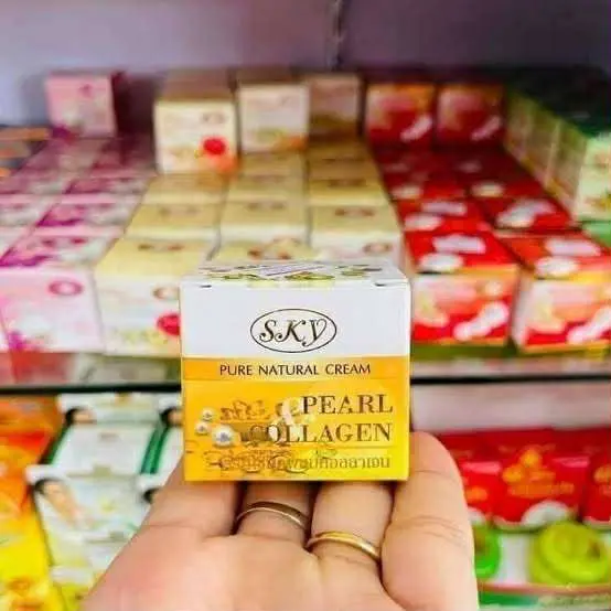 Picture of SKY Pure Natural Pearl Collagen Cream 20g new