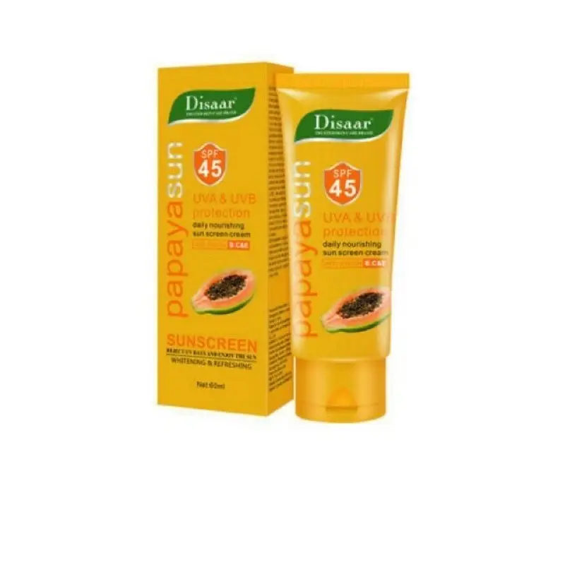 Picture of Disaar Papaya Sun UVA Protection Sunscreen SPf45-60ml  new