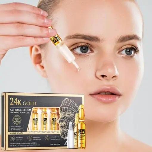Picture of Sadoer Repair Tender Skin 24k Gold Ampoule Face Serum 7Pcs new
