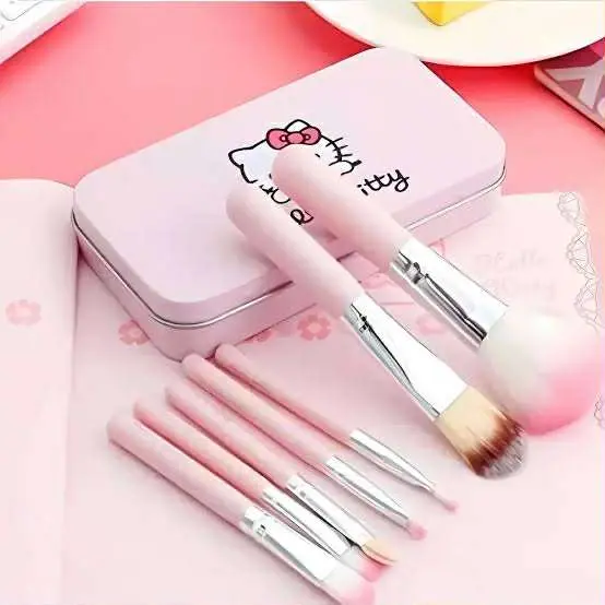 Picture of Hello Kitty Mini Makeup Brush Set - 7 Pieces.png NEEW