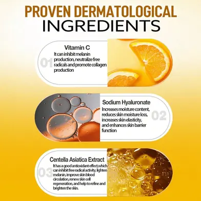 Picture of MESTIN Mestin Vitamin C Hyaluronic Acid Multi-Functional Whitening Facial Essence serum