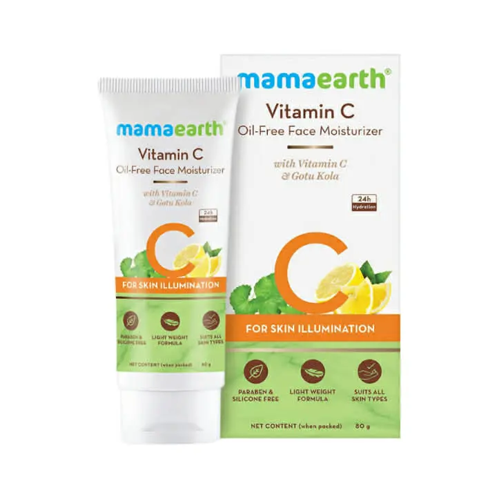 Picture of Mamaearth Vitamin C Oil Free Face Moisturizer - 80g hew