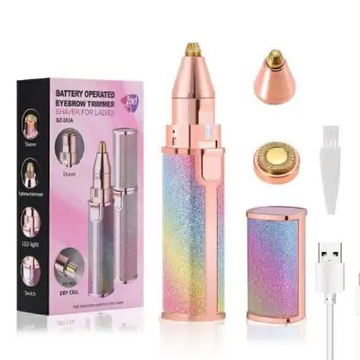Picture of 2-in-1 Lady Shaver Flawless Eyebrow Trimmer NEW