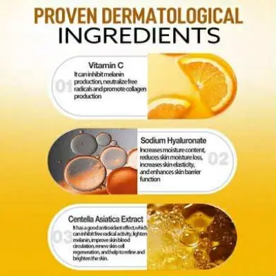 Picture of MESTIN Mestin Vitamin C Hyaluronic Acid Multi-Functional Whitening Facial Essence serum NEW 2026