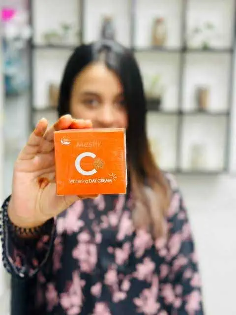 Picture of Mestin Vitamin C Hyaluronic Acid Whitening day Cream - 50ml NEW