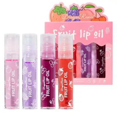 Picture of Dragon Ranee 4 in 1 Lip Oil set moisture and softener Your Lips new