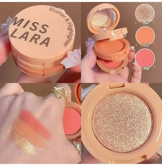 Picture of Miss Lara 3 in 1 Blush & Highlighter Palette NEW