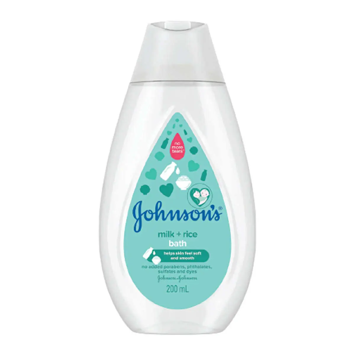 Picture of Johnson’s Milk + Rice Hair And Body Baby Bath, 100 ml NEW