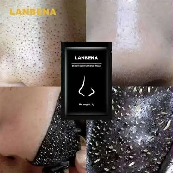 Picture of Lanbena Deep Cleansing Nose STrips (5 Pcs) Blackhead Remover Mask From NEEW