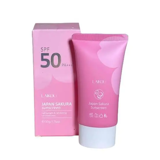 Picture of Laikou Japan Sakura Face Sunscreen, SPF50++ 50 gm NEEW