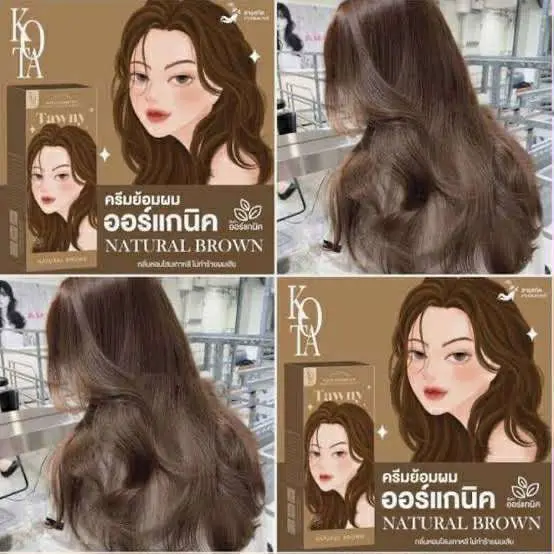 Picture of Kota Color Cream Hait Color (Natural Brown) NEW