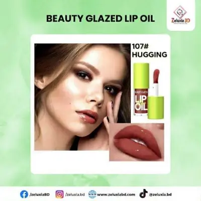 Picture of Beauty Glazed Glow Lip Oil - 4g-107#(Hugging ) 2025