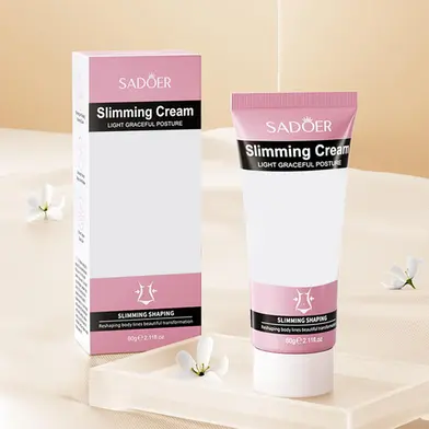Picture of SADOER Slimming Cream Moisturizing Nourishing Skin Rejuvenating Body Care Slimming Cream 60g neew